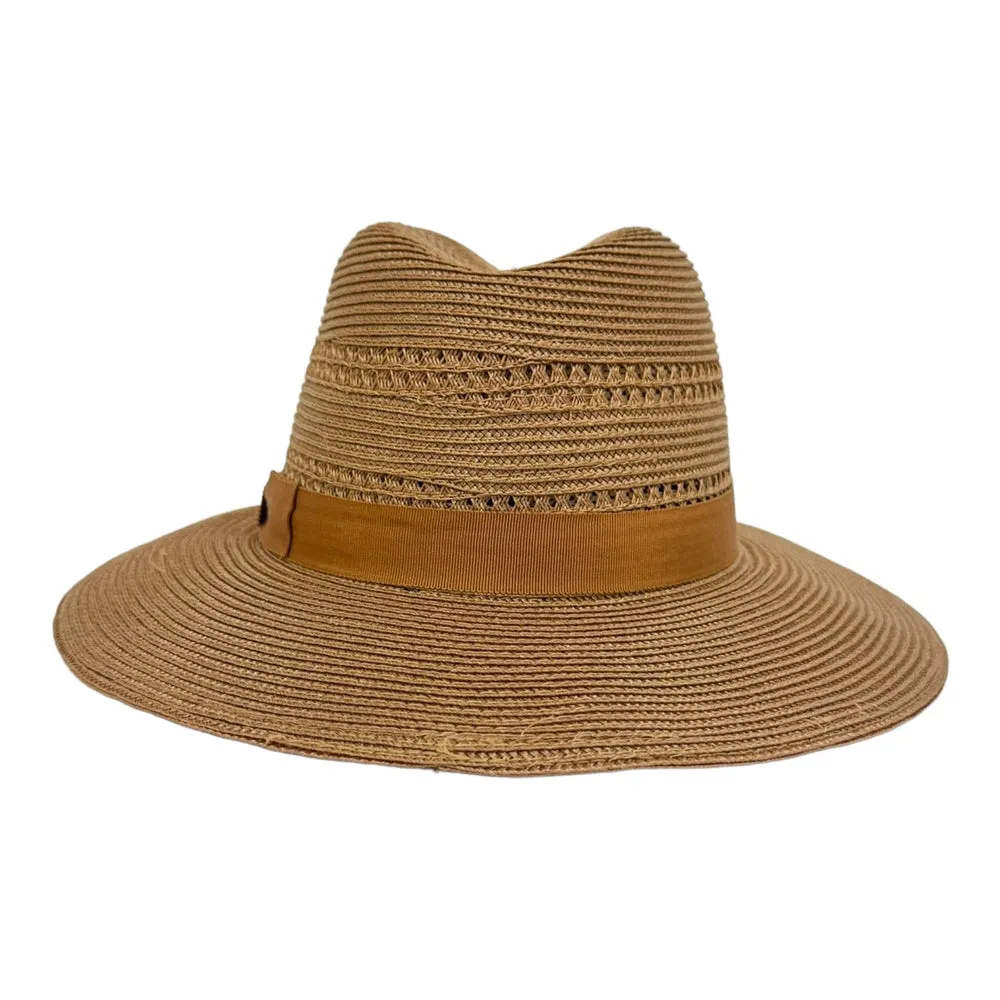 Lisbon | Womens Polybraid Straw Sun Hat