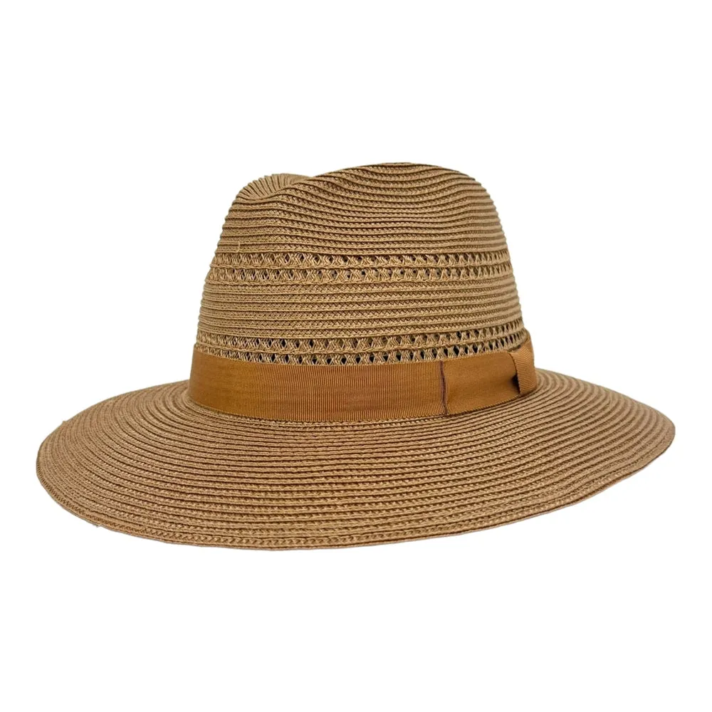 Lisbon | Womens Polybraid Straw Sun Hat