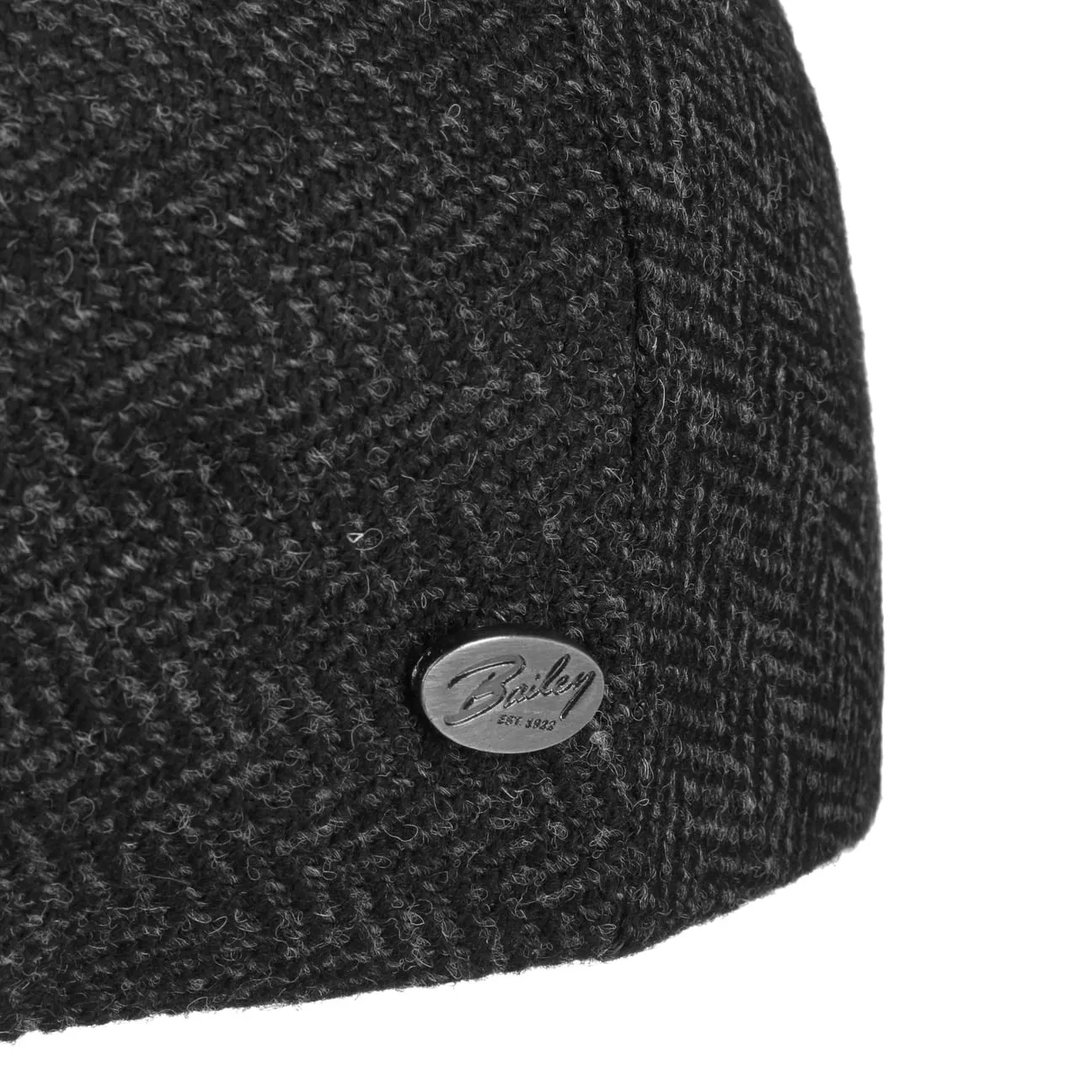 Lord Herringbone Flat Cap by Bailey 1922