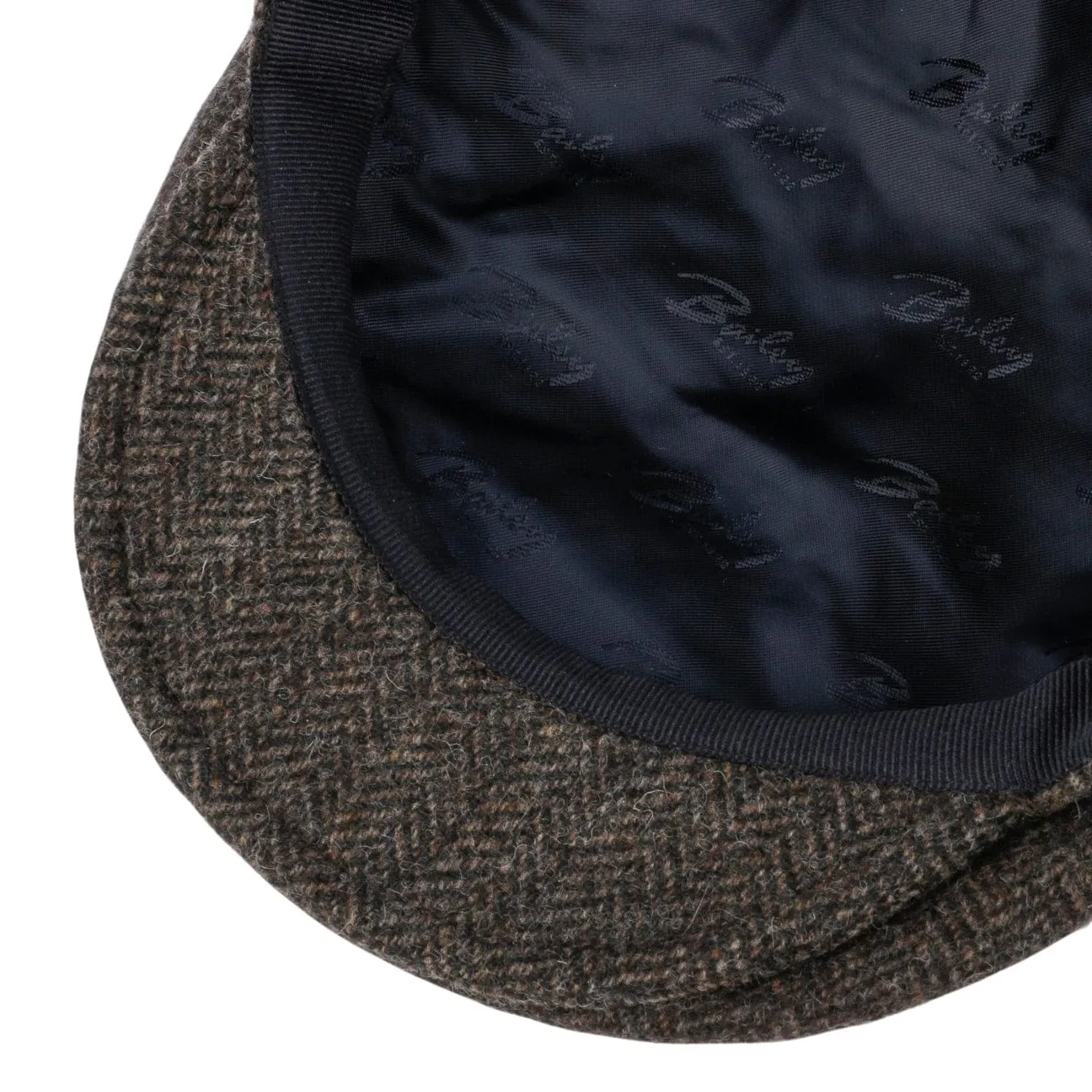 Lord Herringbone Flat Cap by Bailey 1922