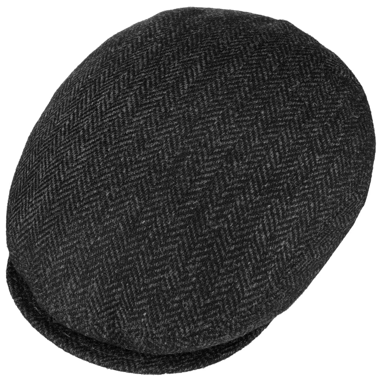 Lord Herringbone Flat Cap by Bailey 1922