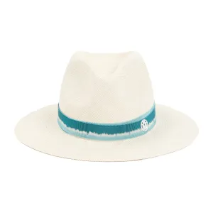 Maison Michel Logo Plaque Sun Hat