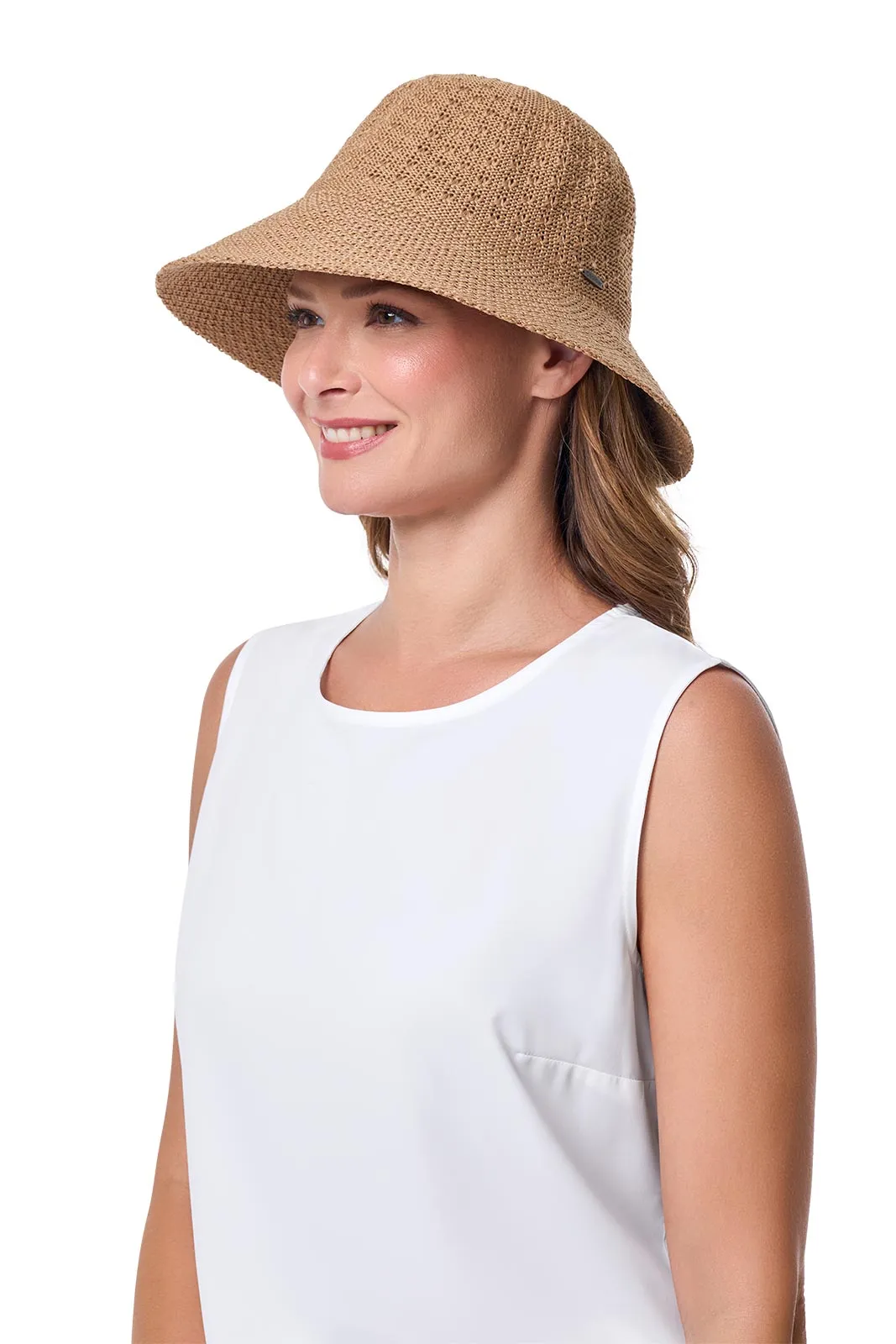 Marina Cloche Sun Hat | Tan