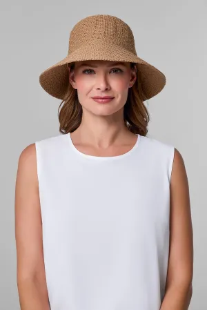 Marina Cloche Sun Hat | Tan