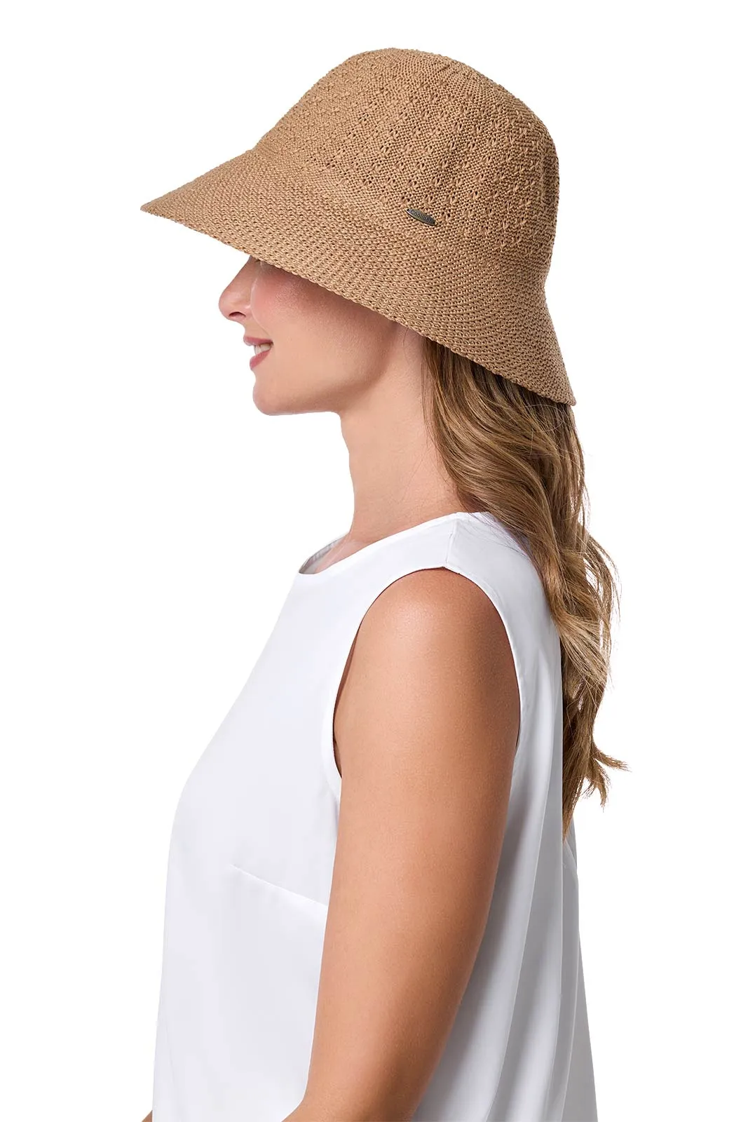 Marina Cloche Sun Hat | Tan