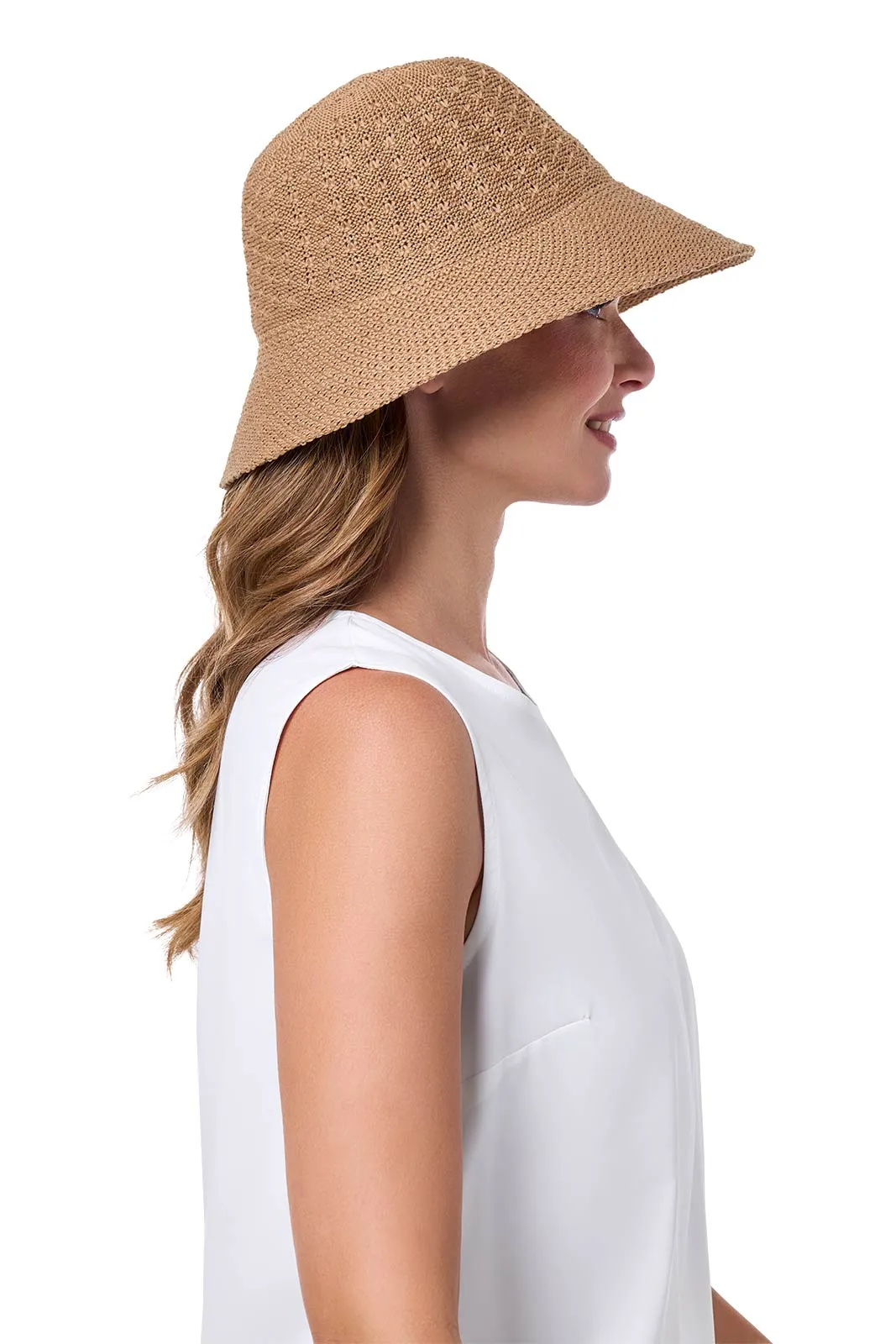 Marina Cloche Sun Hat | Tan