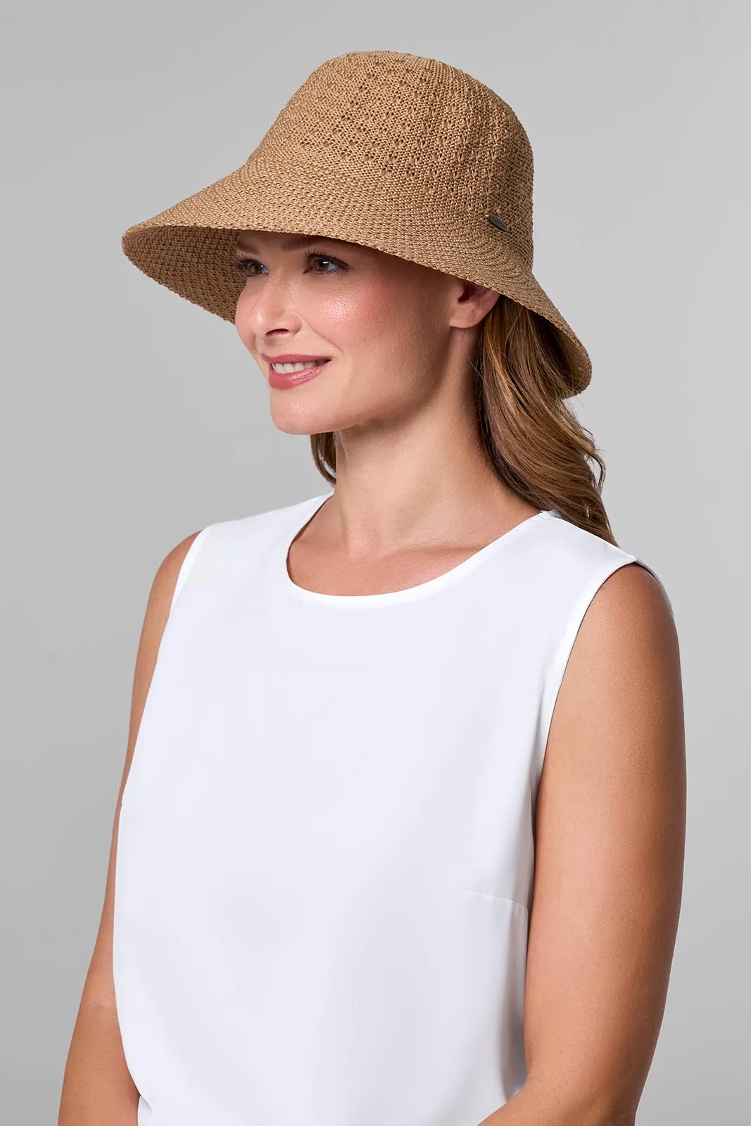 Marina Cloche Sun Hat | Tan