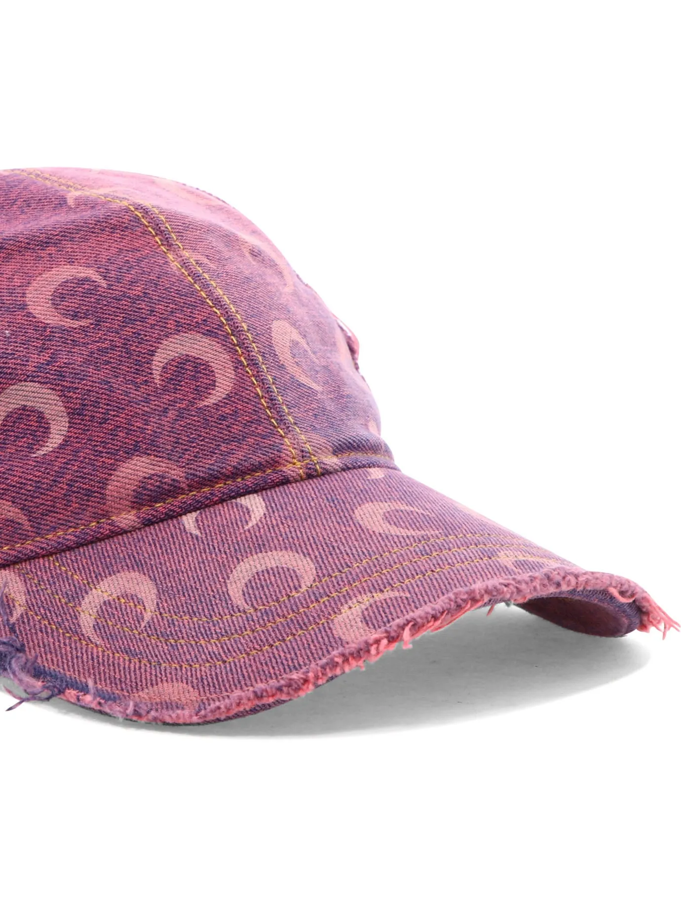 Marine Serre Moon Embroidered Baseball Cap