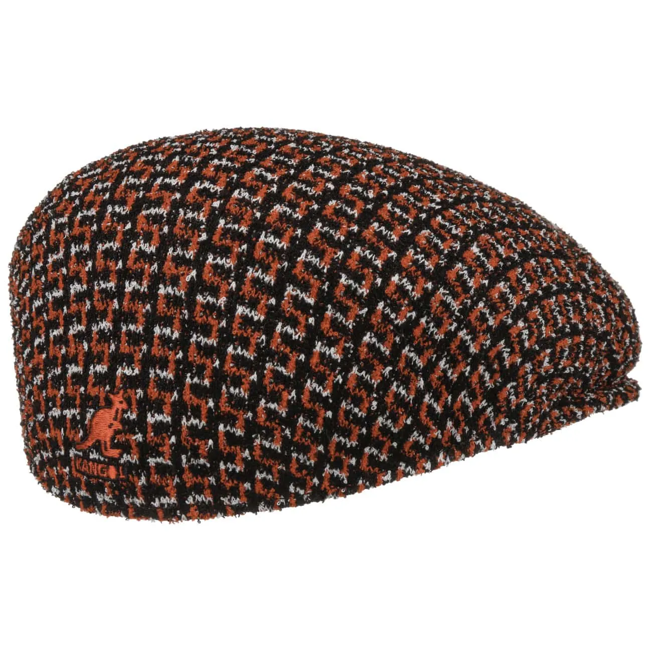 Maze Jacquard 504 Flat Cap by Kangol
