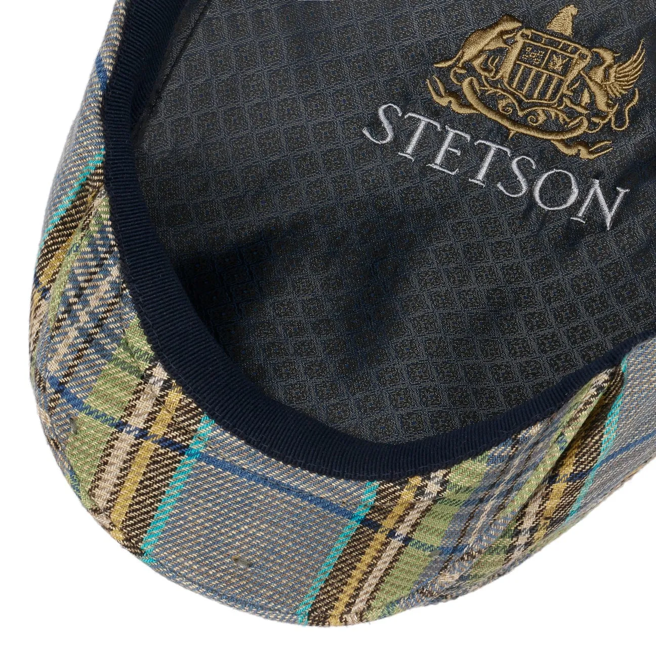 Melaco Driver Flat Cap by Stetson