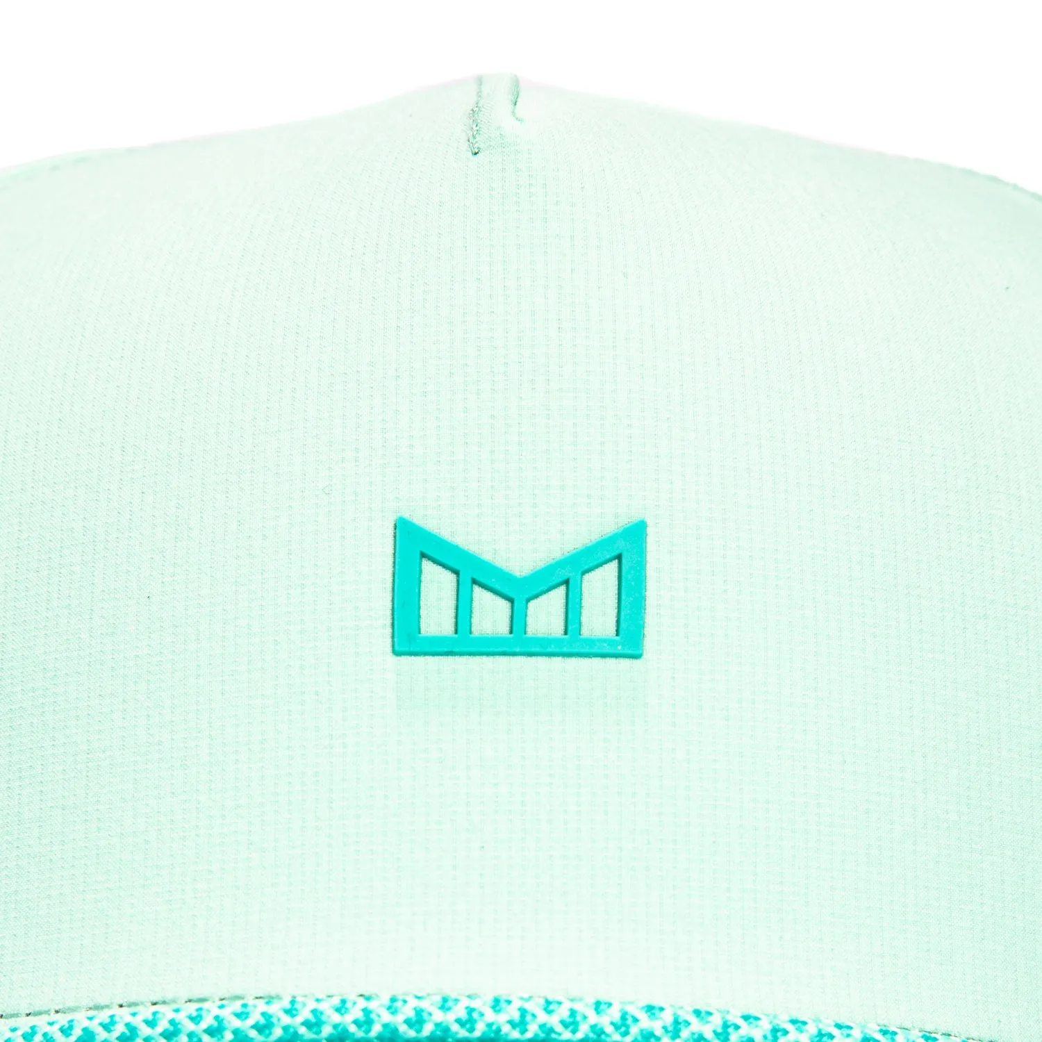 Melin Odyssey Hydro Rope Bulls Icon Snapback Hat - Mint, Teal