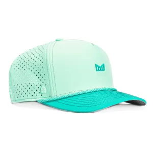 Melin Odyssey Hydro Rope Bulls Icon Snapback Hat - Mint, Teal