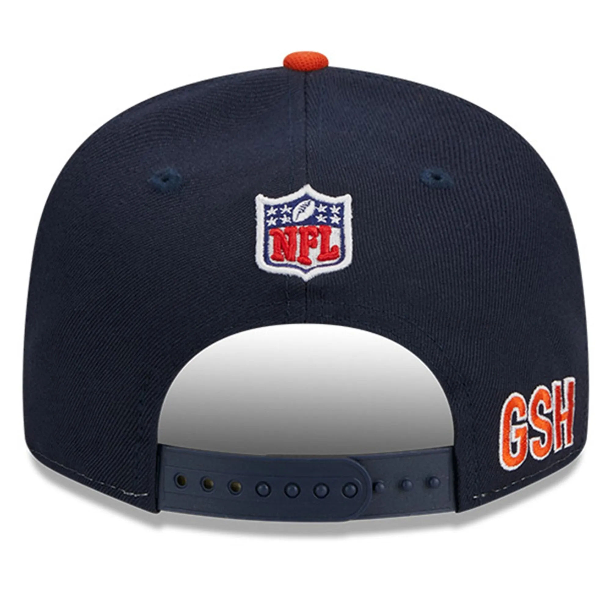 Men's Chicago Bears Historic Team Color NFL 9FIFTY Snapback Adjustable Hat