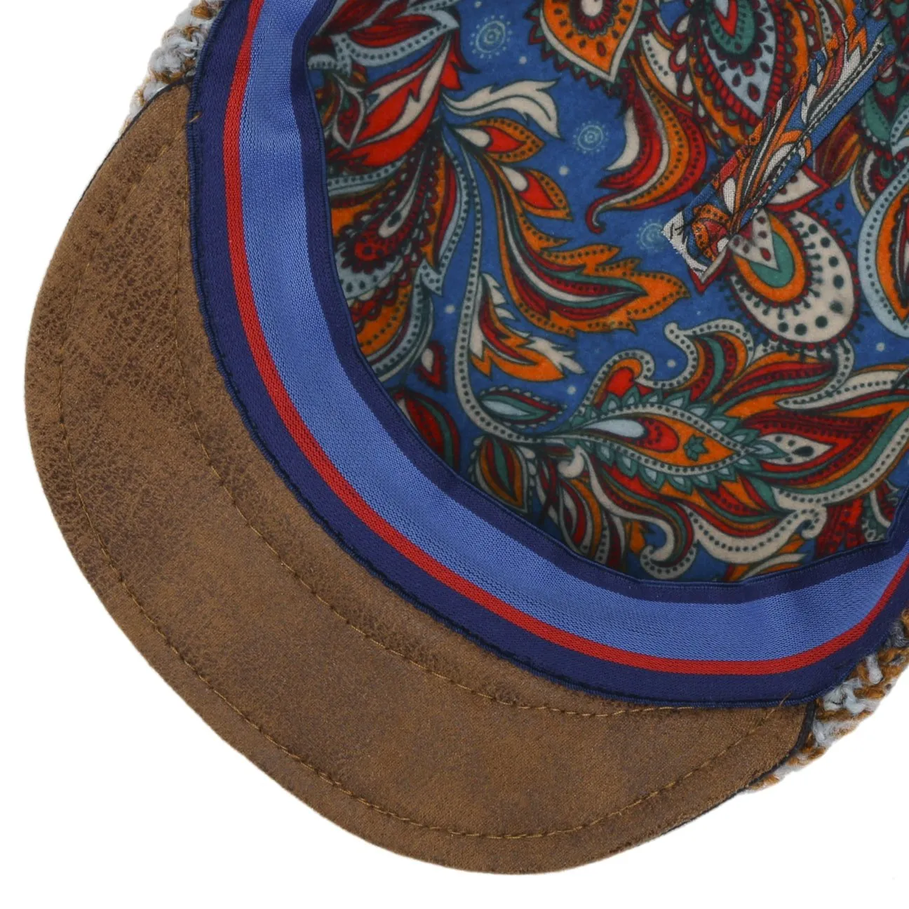 Milano Boucle Flat Cap by Lierys