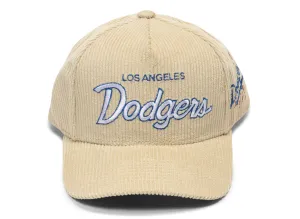 Mitchell & Ness MLB Los Angeles Dodgers Corduroy Off Pro Snapback Hat xld