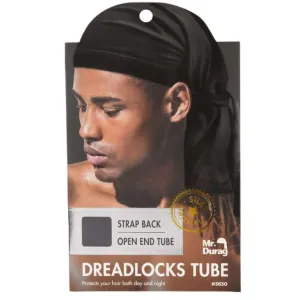 Mr. Durag Dreadlocks Tube with Strap Black