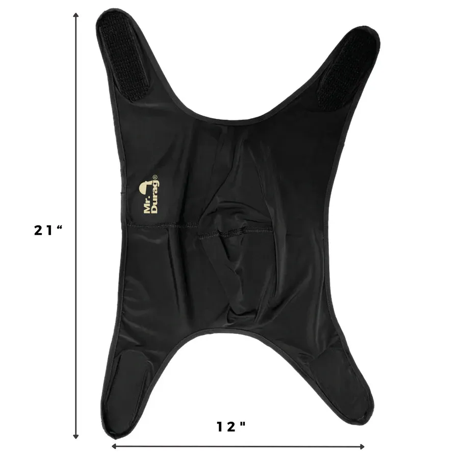 Mr. Durag Spandex Velcro Compress Wave Cap - Black