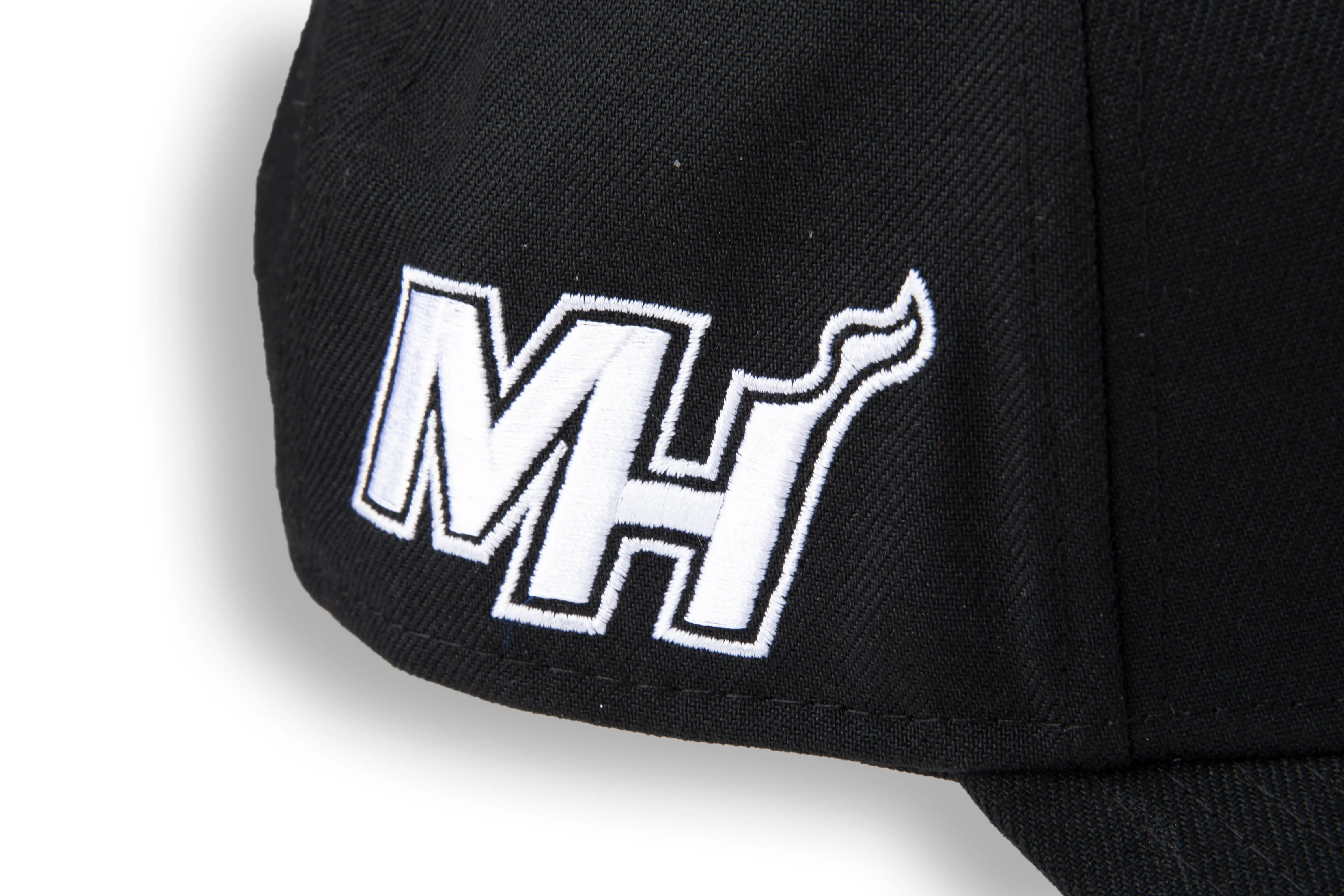 NBA Embroidered Curved Cap - Heat