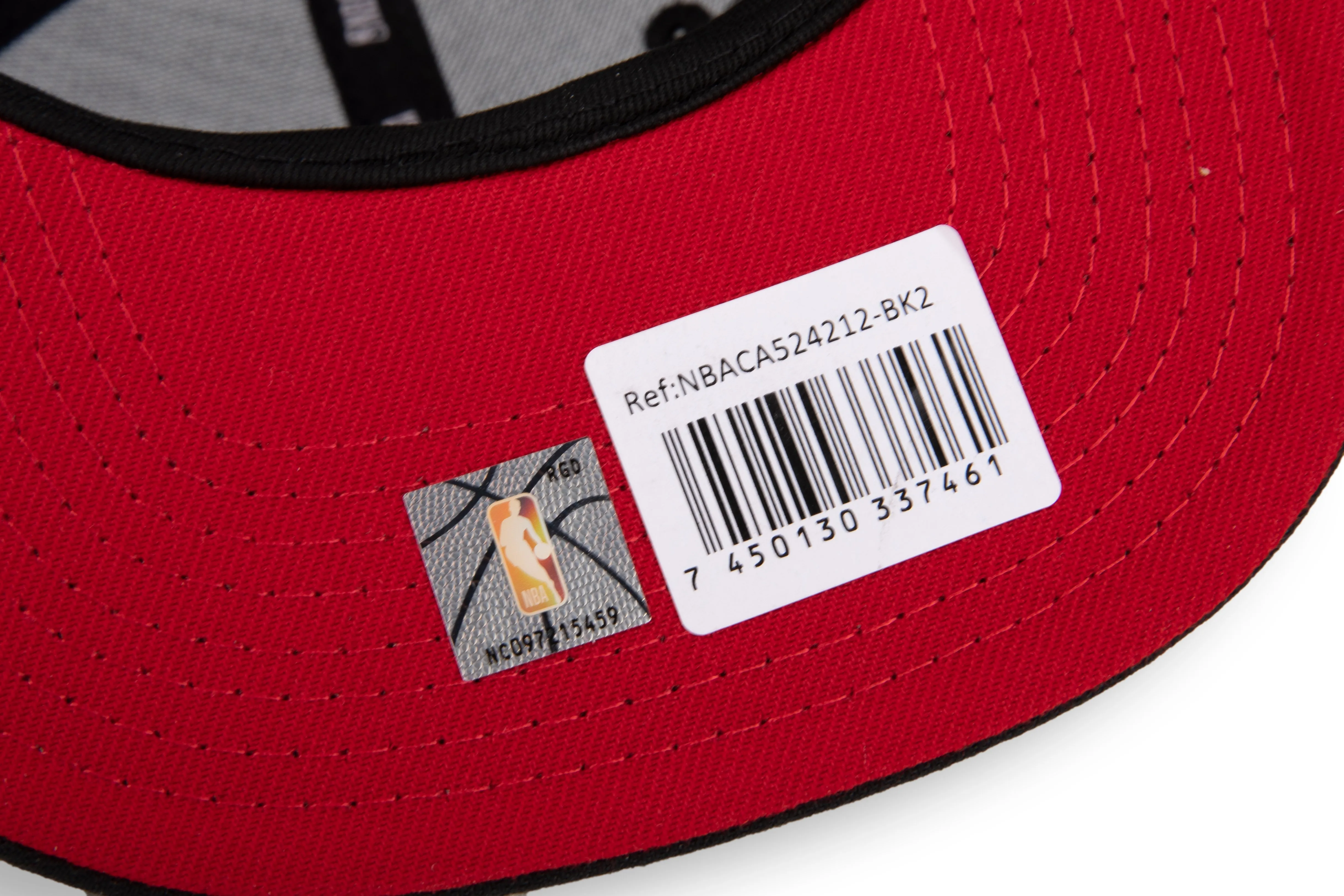 NBA Embroidered Flat Cap - Miami Heat