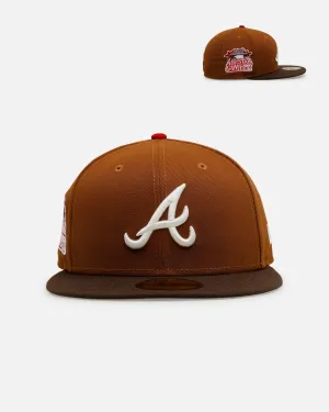 New Era Atlanta Braves 'Root Beer Float' 59FIFTY Fitted Walnut