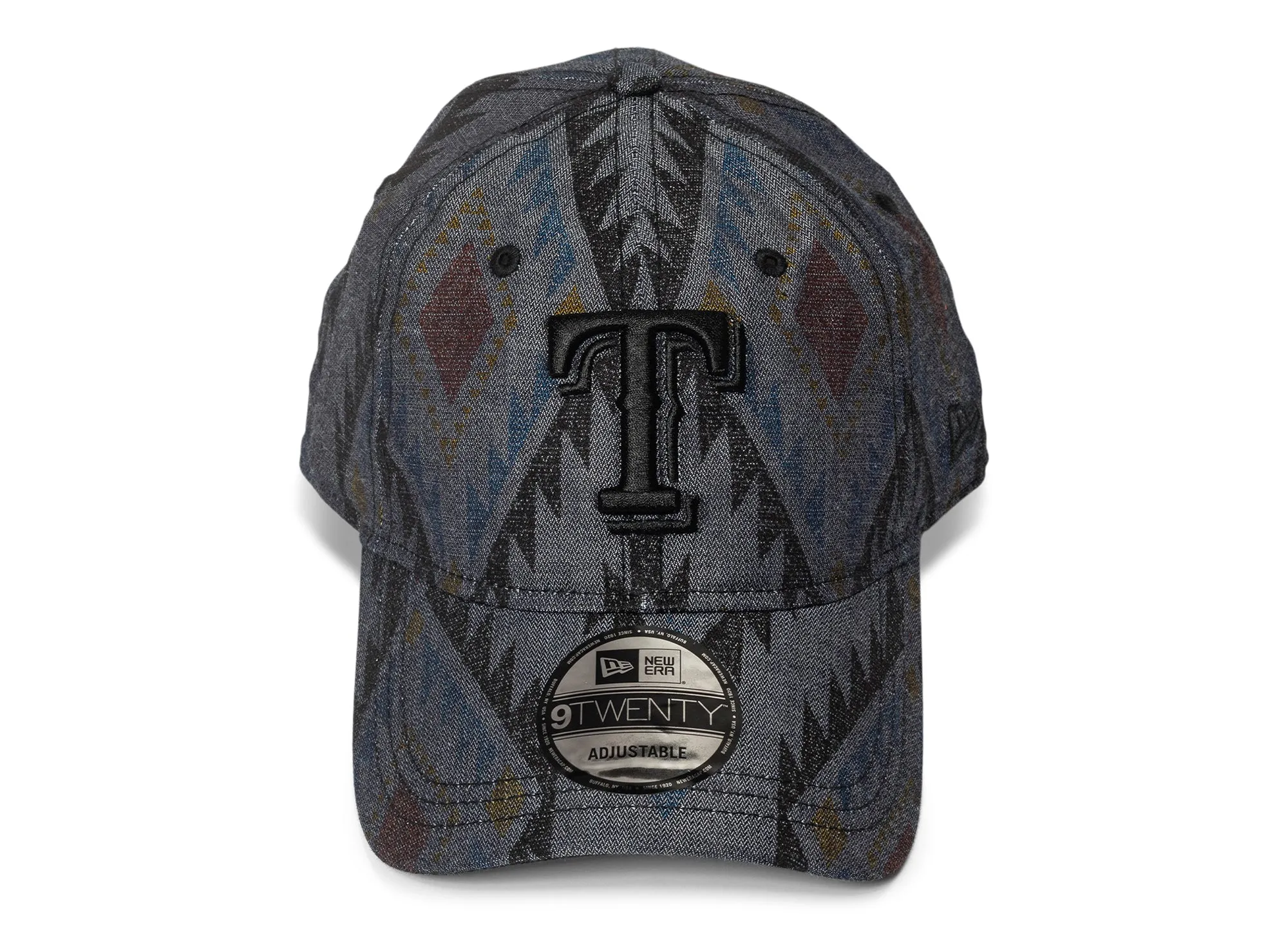 New Era Aztec Pattern 920 Texas Rangers Strapback Hat xld