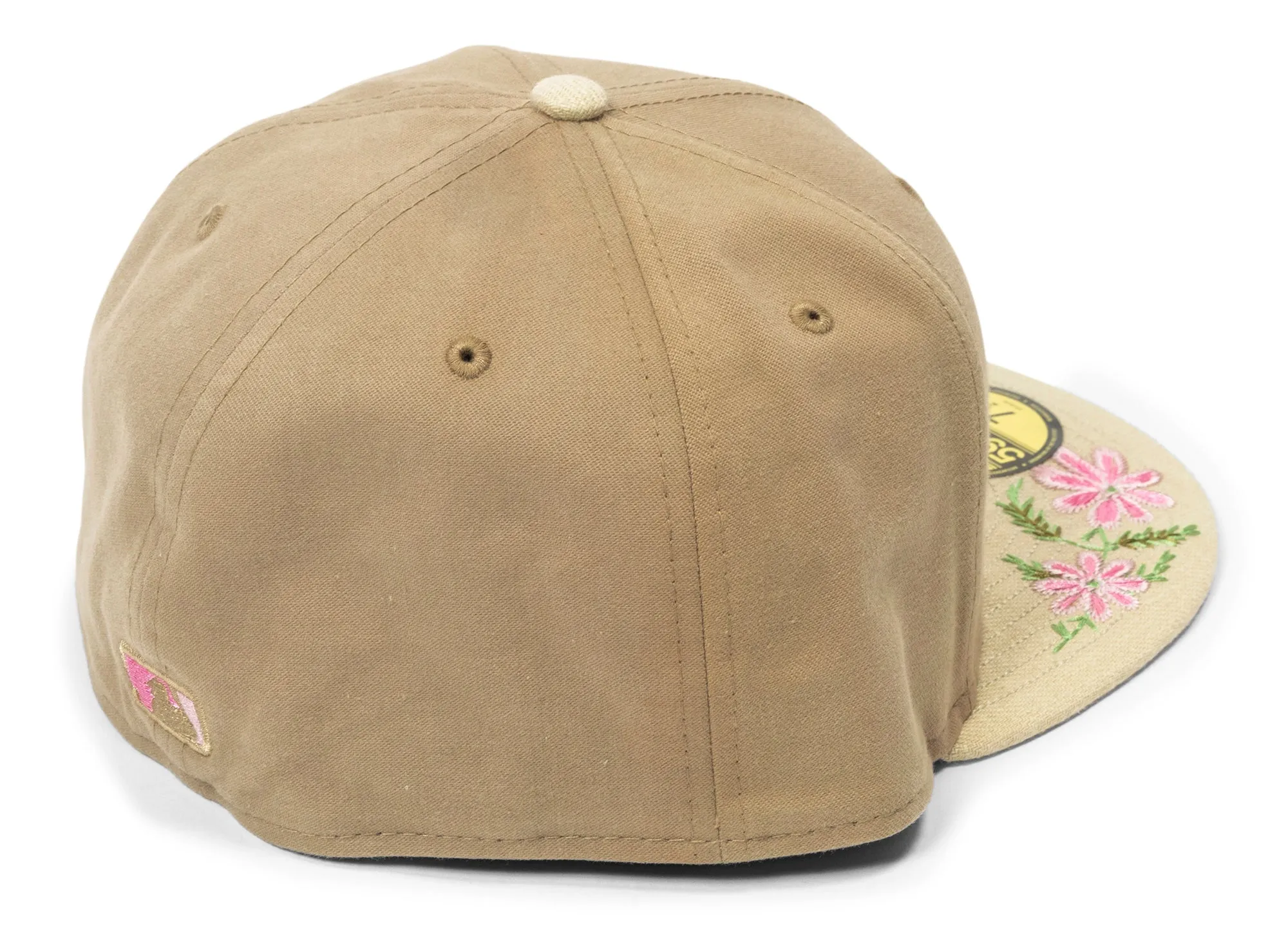 New Era Hand Stitched Floral Los Angeles Dodgers Fitted Hat xld