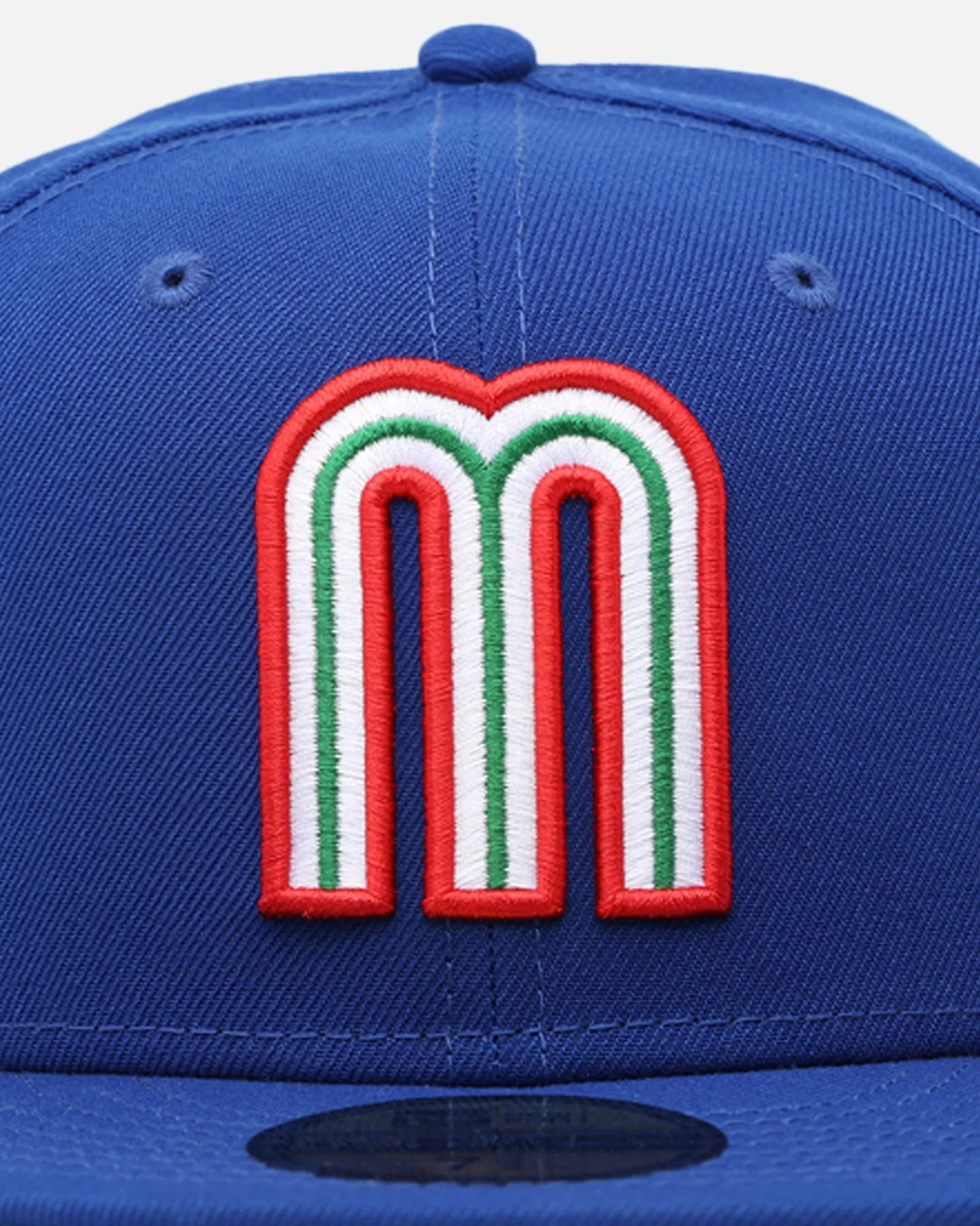 New Era Mexico National Baseball Team 59FIFTY Fitted Light Royal