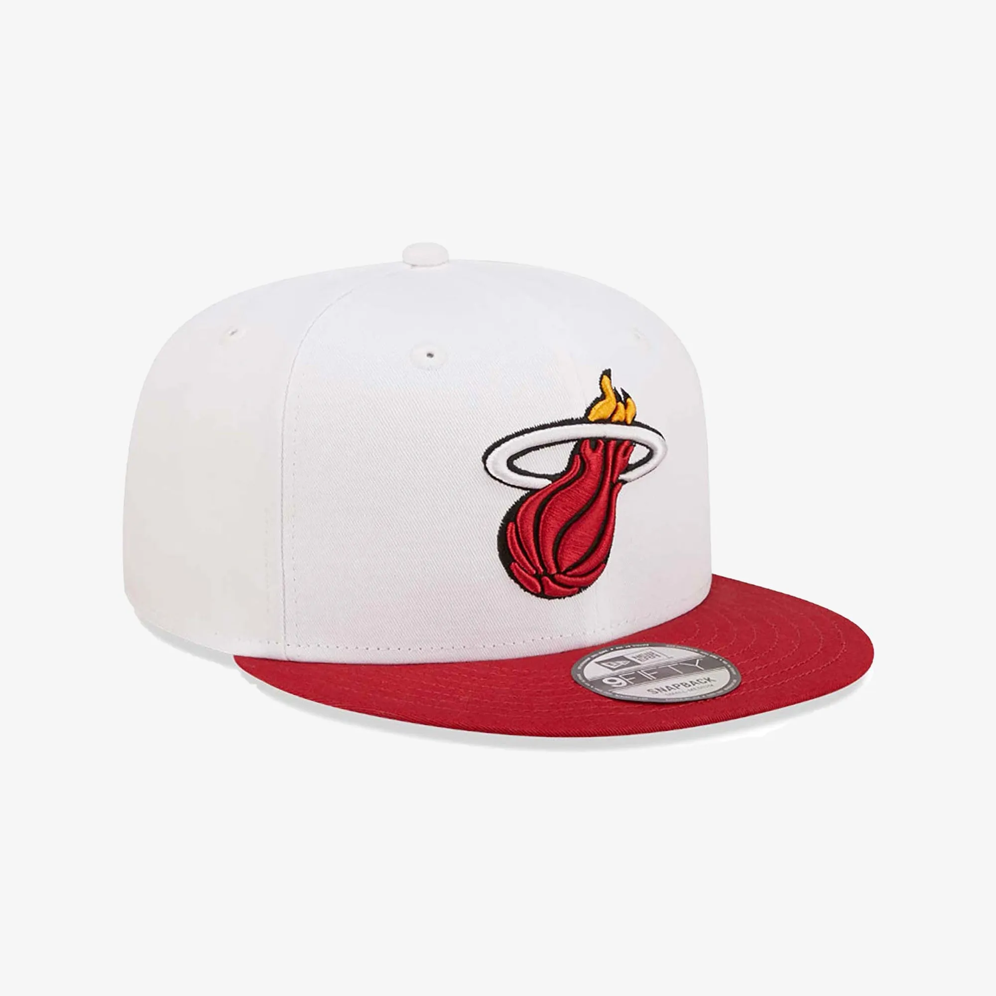 New Era | MIAMI HEAT  { WHITE
