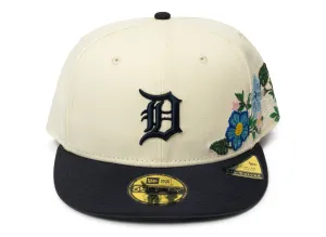 New Era Tonal Florals Detroit Tigers Fitted Hat xld