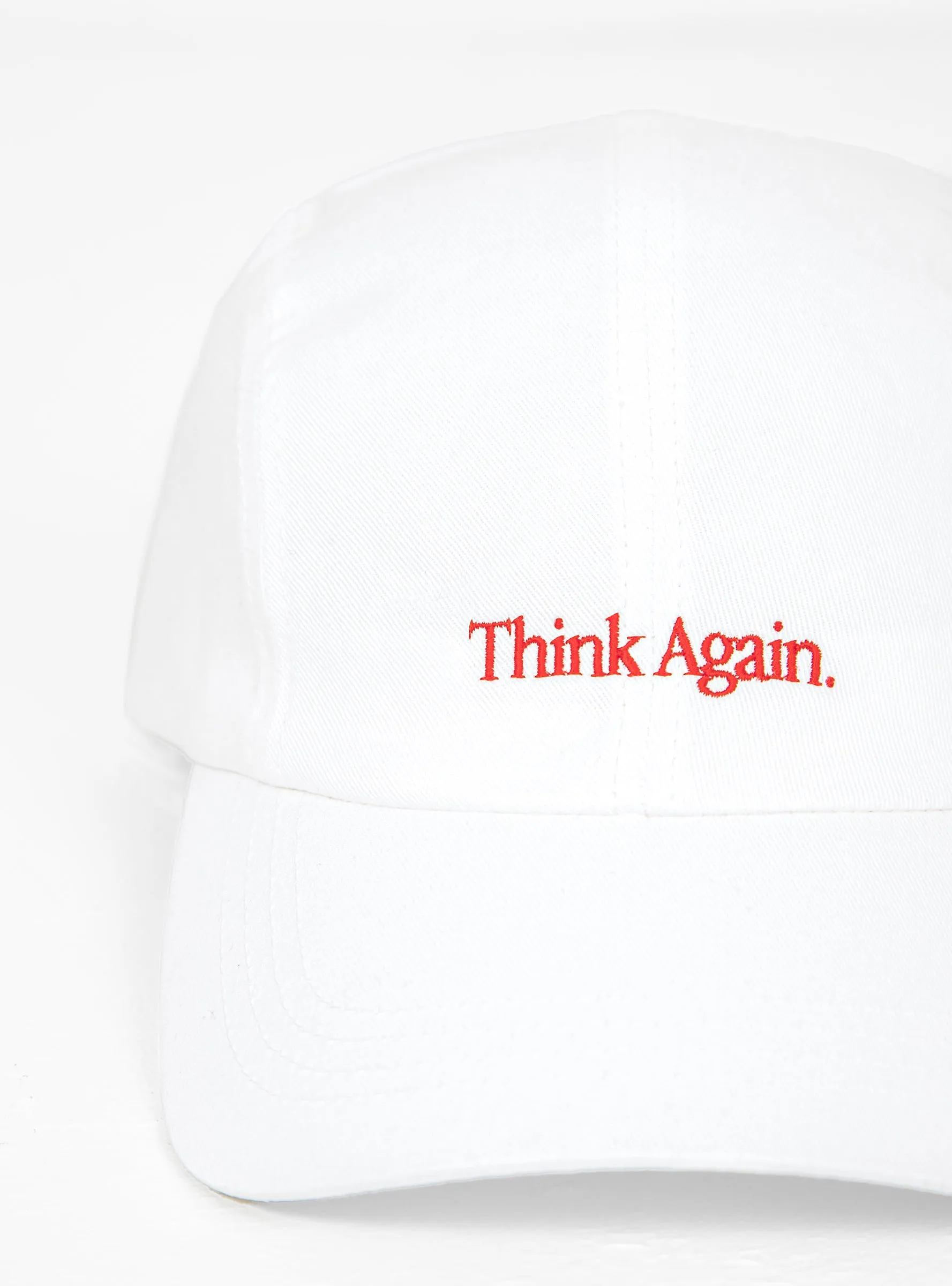 NEWYOURS Think Again Jet Cap White