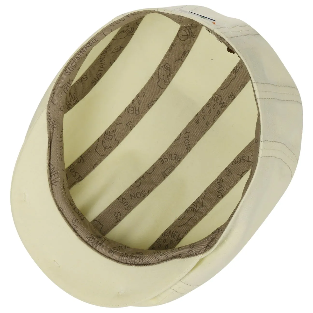 Organic Cotton Sustainable Flat Cap by Stetson