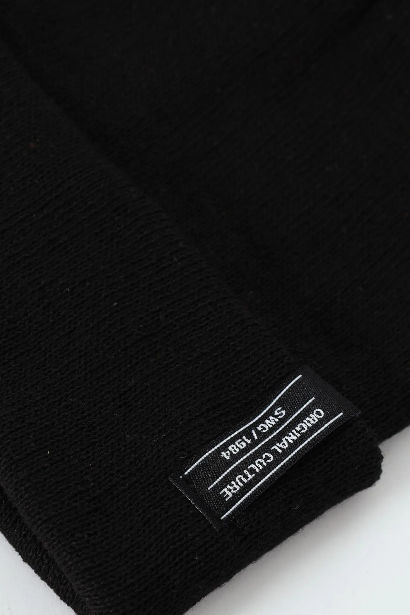 Original Culture Beanie - Black