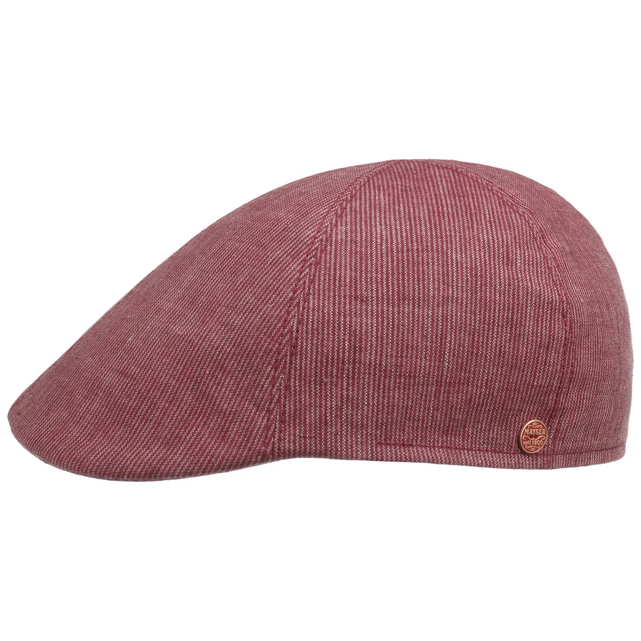 Paddy Stripes Flat Cap by Mayser