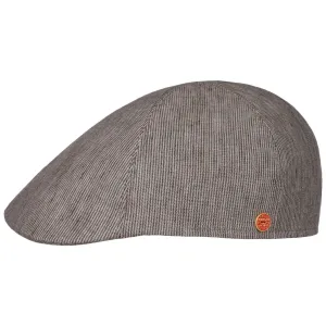 Paddy Stripes Flat Cap by Mayser