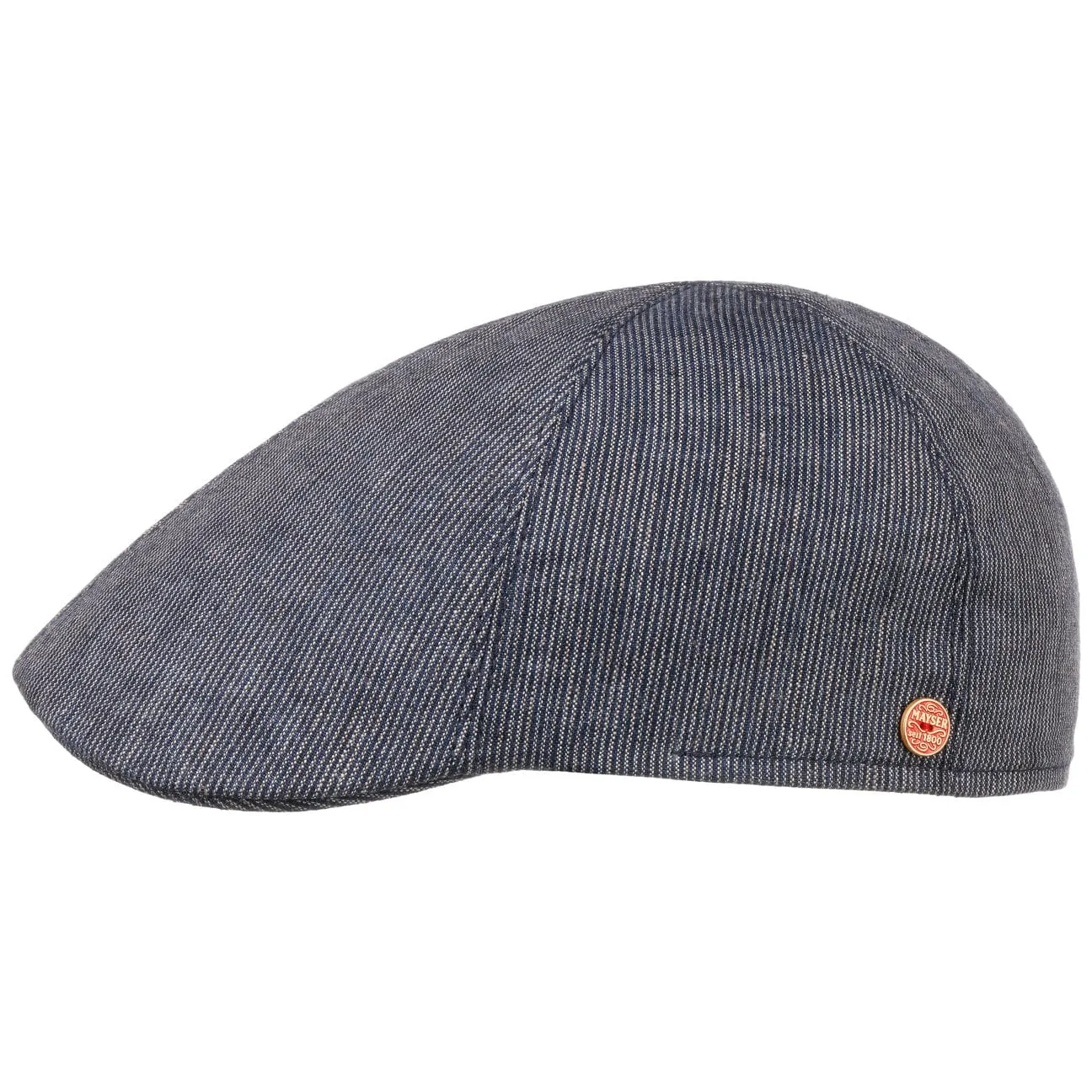 Paddy Stripes Flat Cap by Mayser