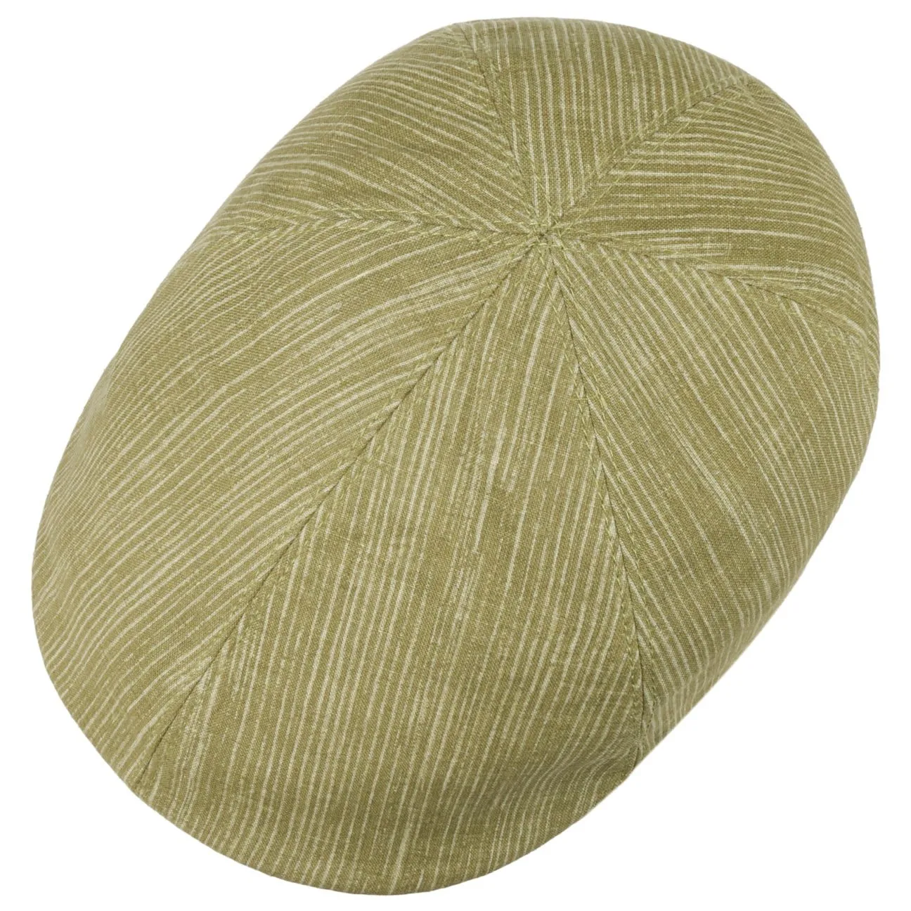 Paddy Stripes Flat Cap by Mayser