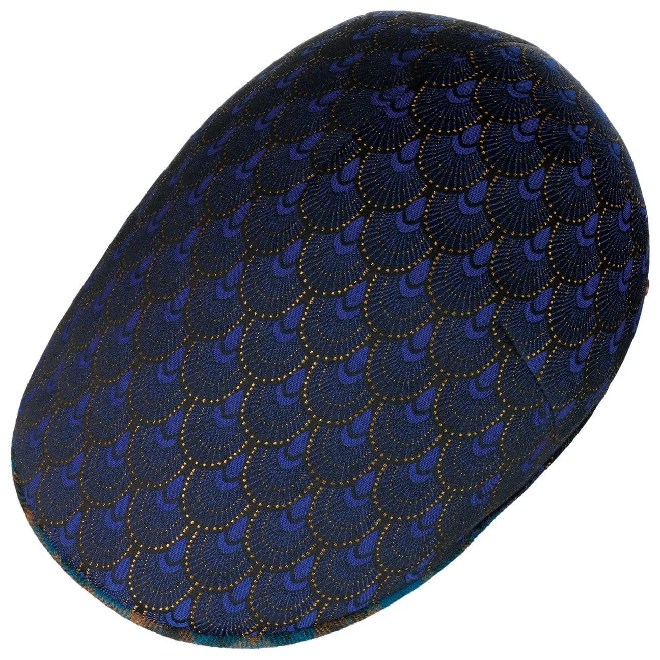 Pavone Flat Cap by Alfonso D'Este