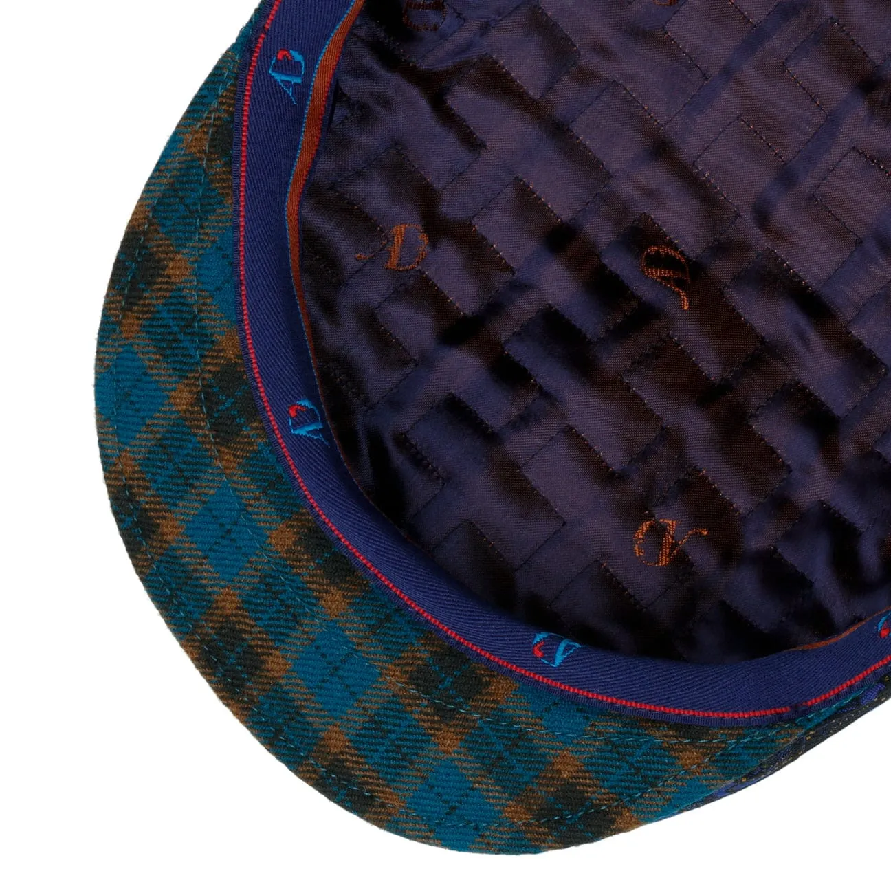 Pavone Flat Cap by Alfonso D'Este