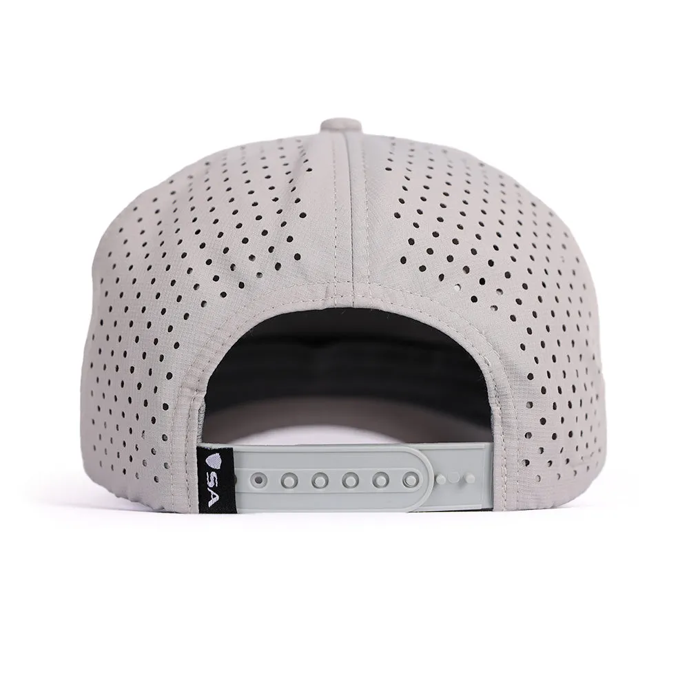 Performance Snapback | Glacier Glow | Light Grey