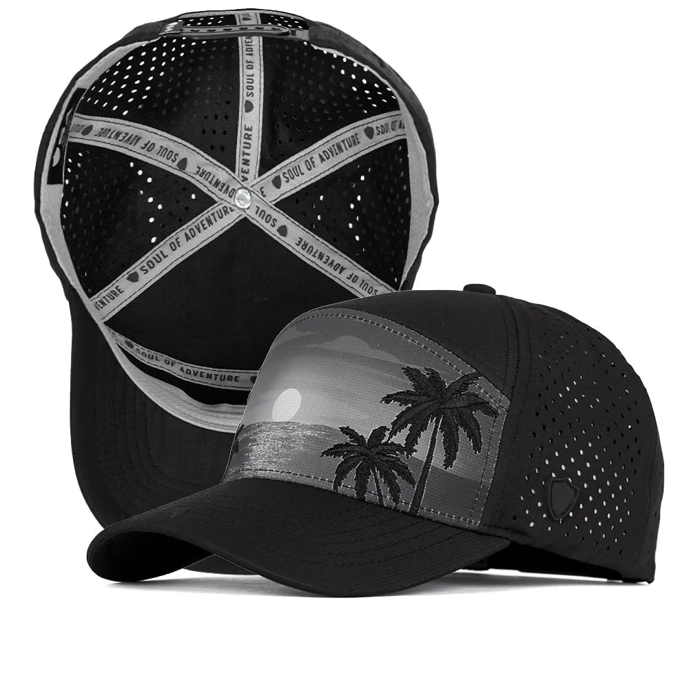 Performance Snapback | Sunset Citrus | Blackout