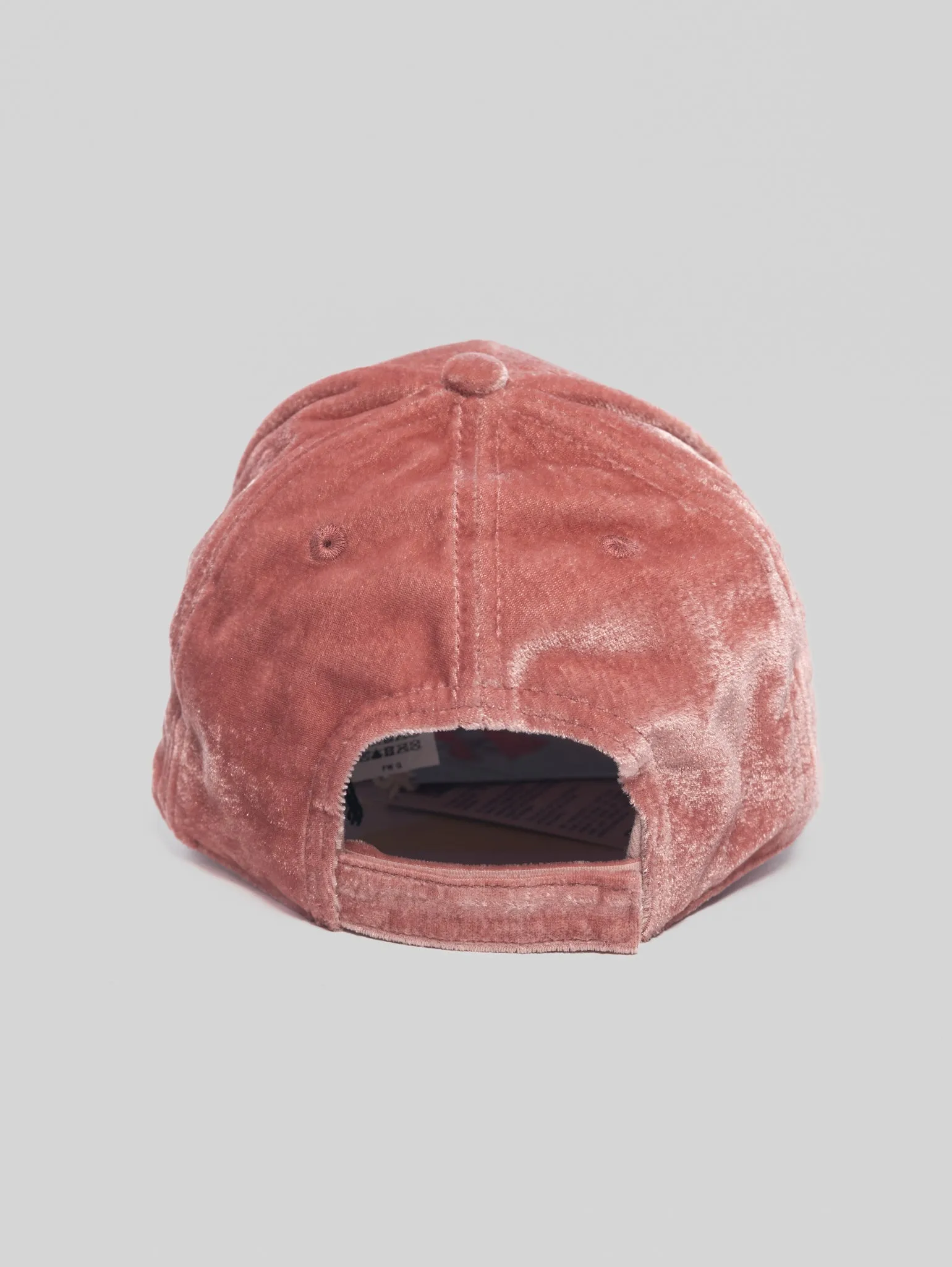 Pink Velvet Baseball Cap
