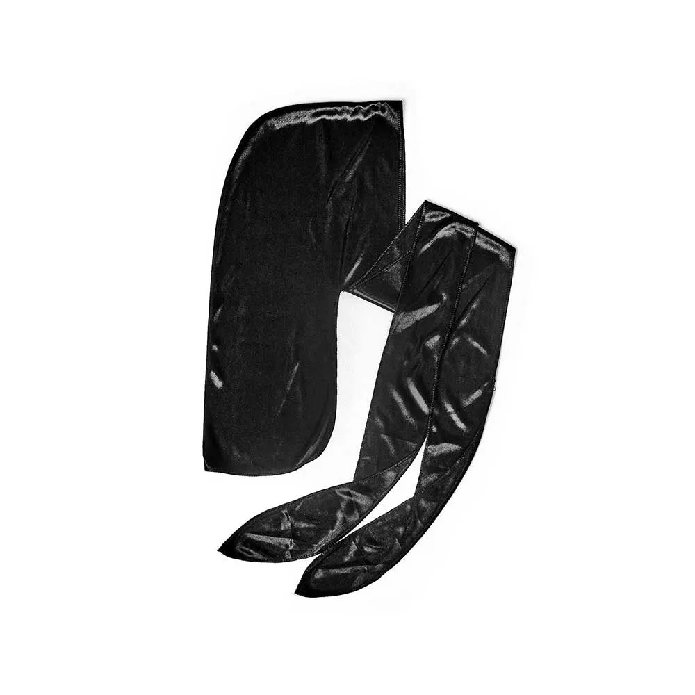 Power Wave Silky Satin Durag- 20% Longer & Wider Tail Perfect 360 Wave Durag [HD11]