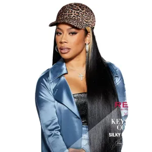 Red by Kiss Keyshia Cole X All Over Satin Baseball Cap - Choose Color