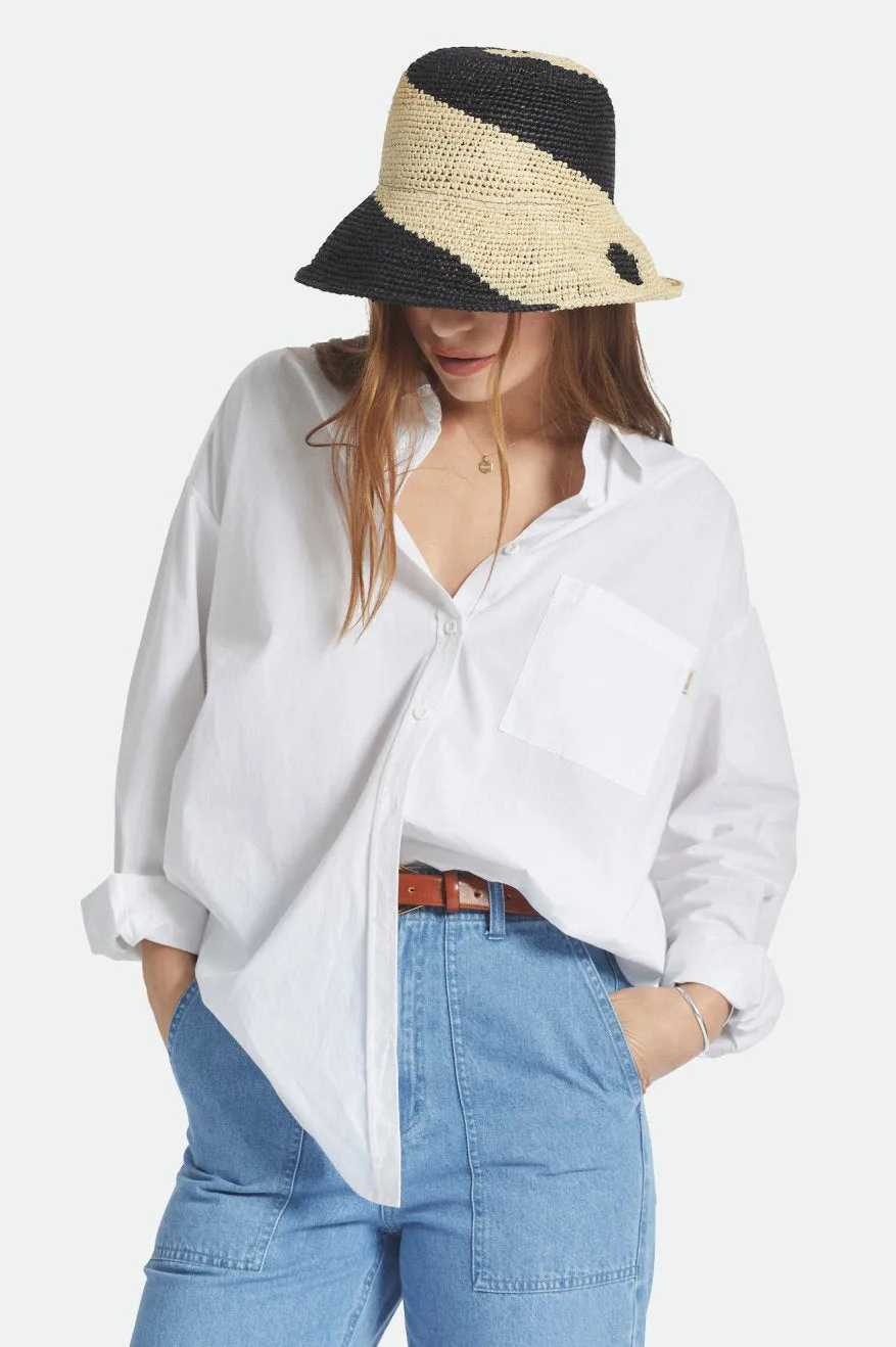 Redding Bucket Hat - Whitecap/Black