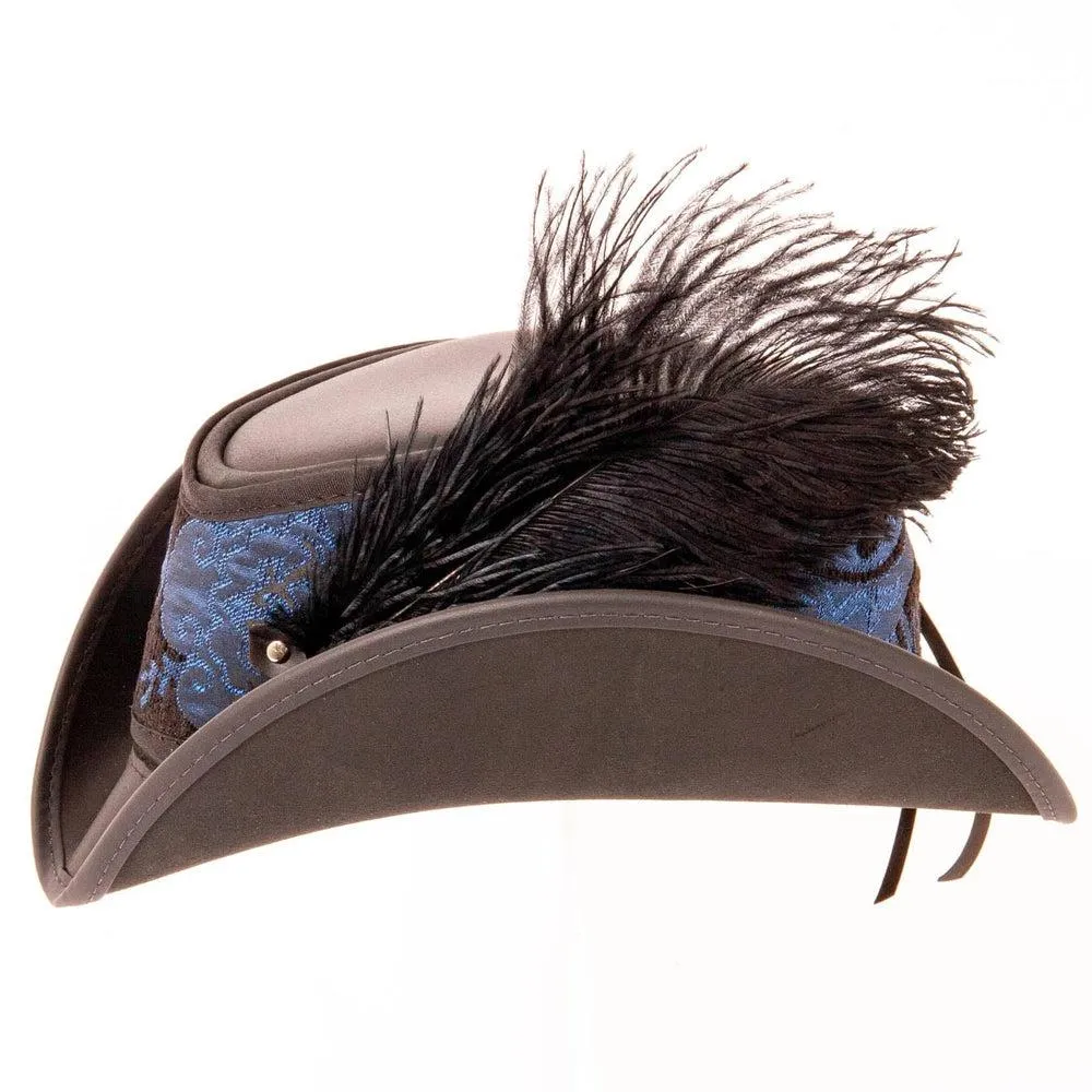Reversible Ren | Mens Leather Festival Hat