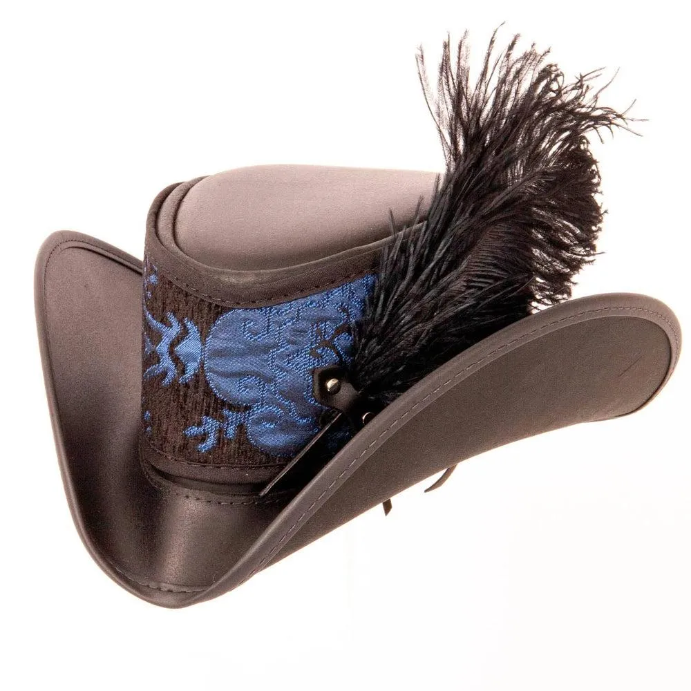 Reversible Ren | Mens Leather Festival Hat
