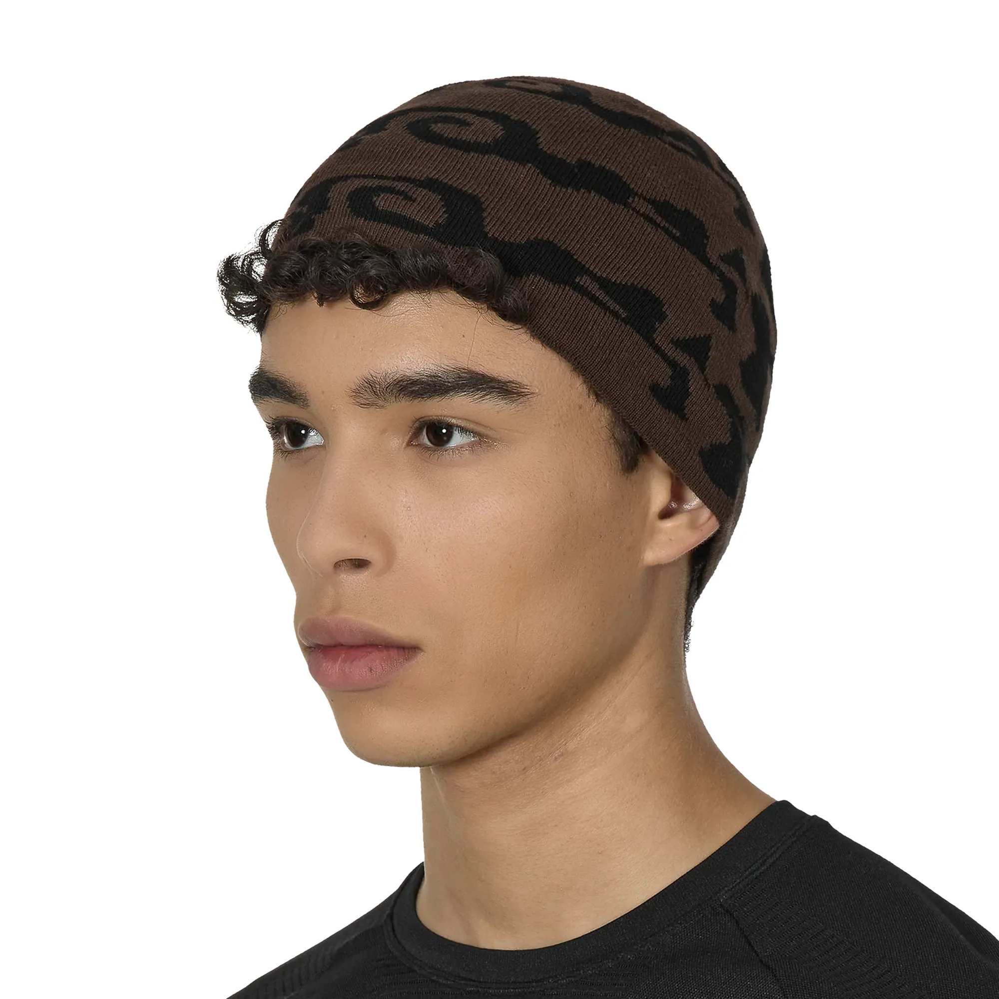 ROA Vortex Beanie Dark Brown