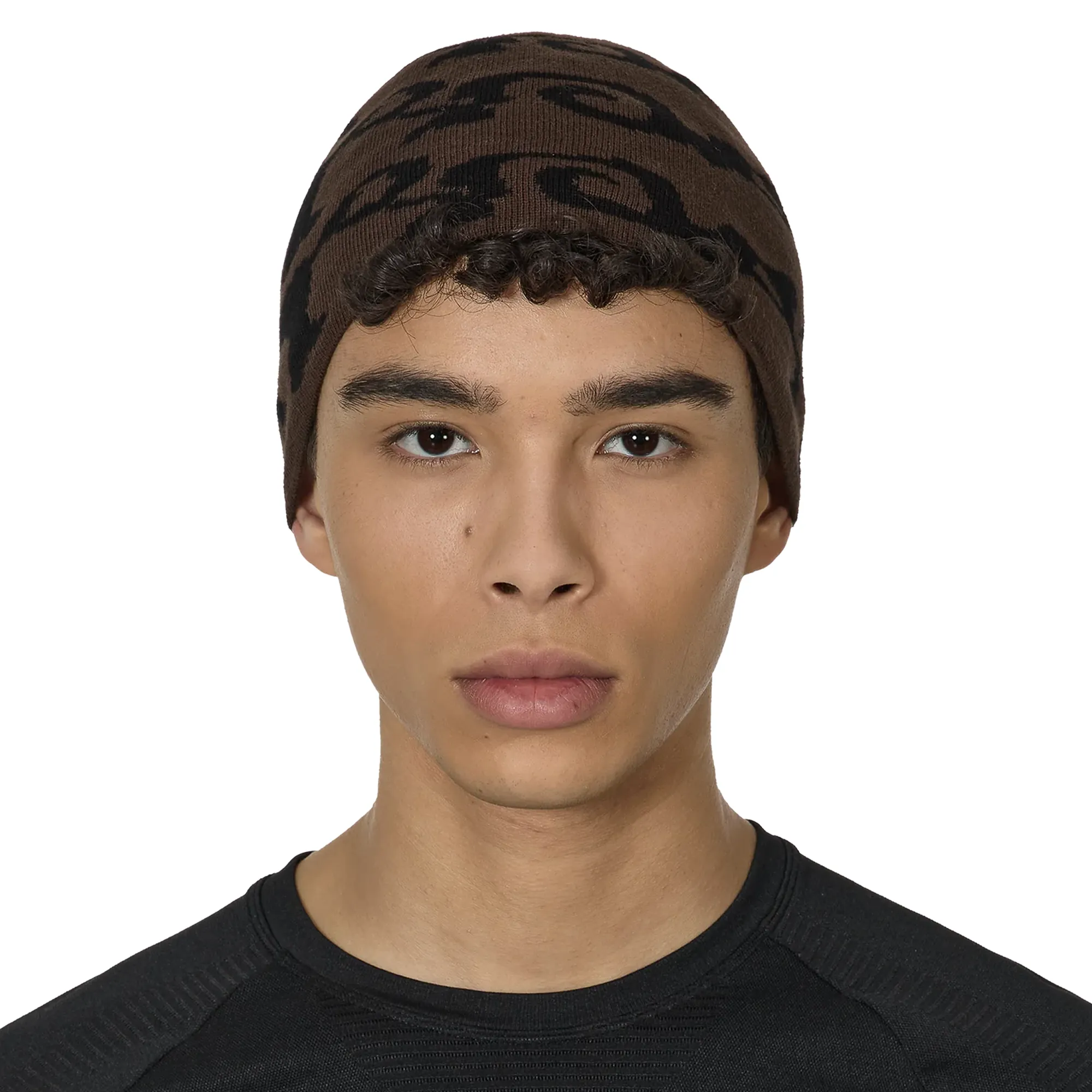 ROA Vortex Beanie Dark Brown