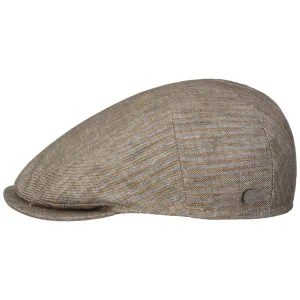 Roccione Stripes Flat Cap by Lierys