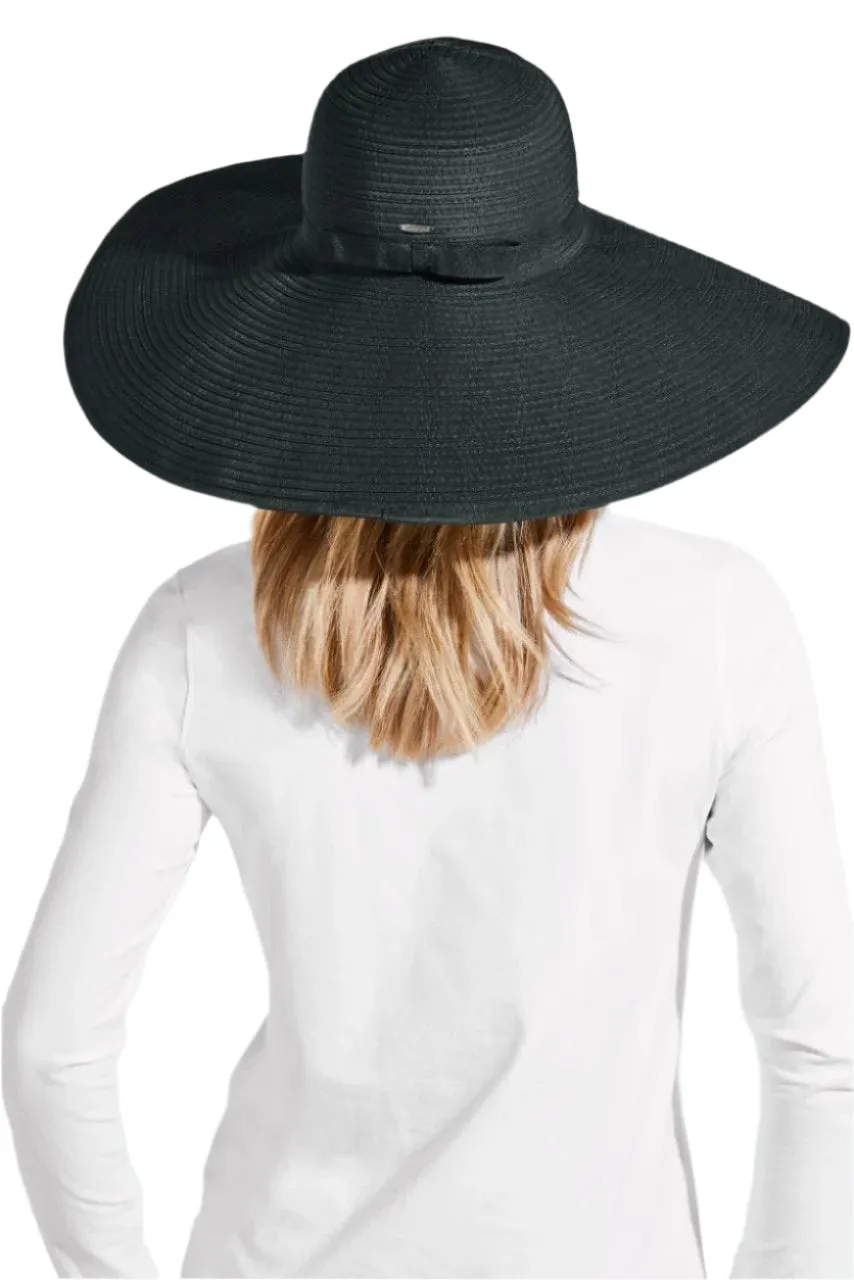 Shelby Shapeable Poolside Hat | Black